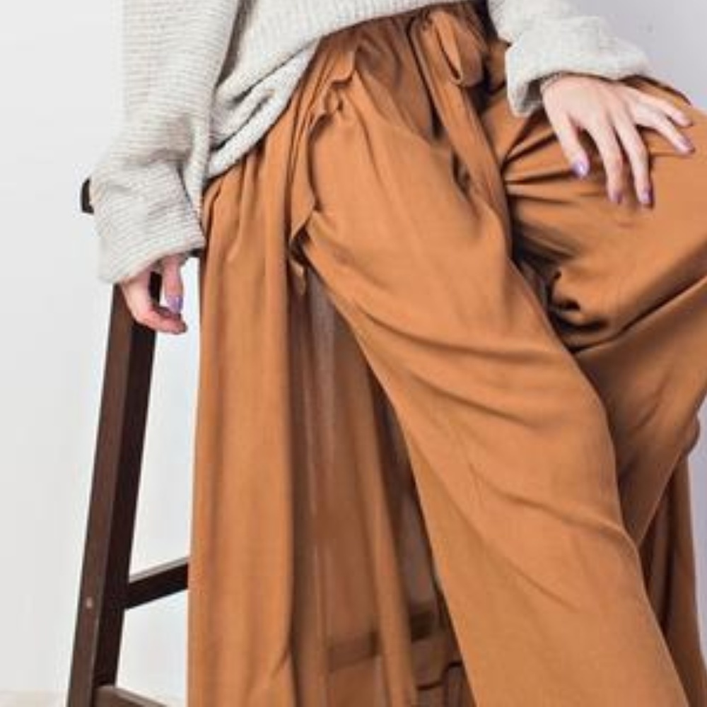 Camel Skirt Pant
